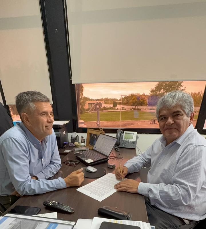 Recursos Hídricos firmó un convenio para fortalecer los servicios en Huingan-Có